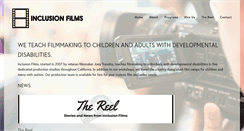 Desktop Screenshot of inclusionfilms.com